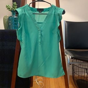 🔺 Flutter Ruffle Sleeve V-neck blouse